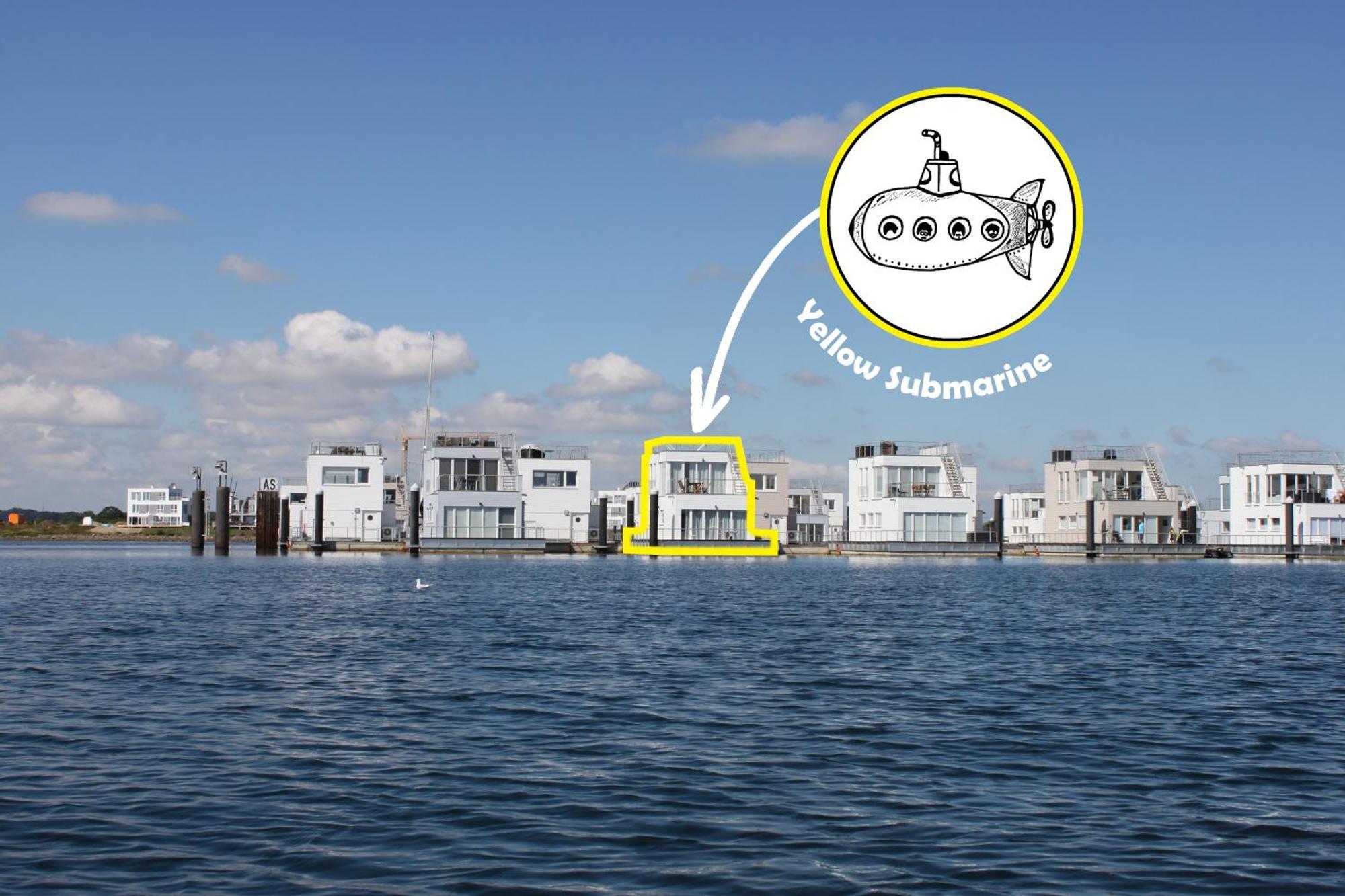 Wasserhaus Yellow Submarine Olpenitz Exteriér fotografie